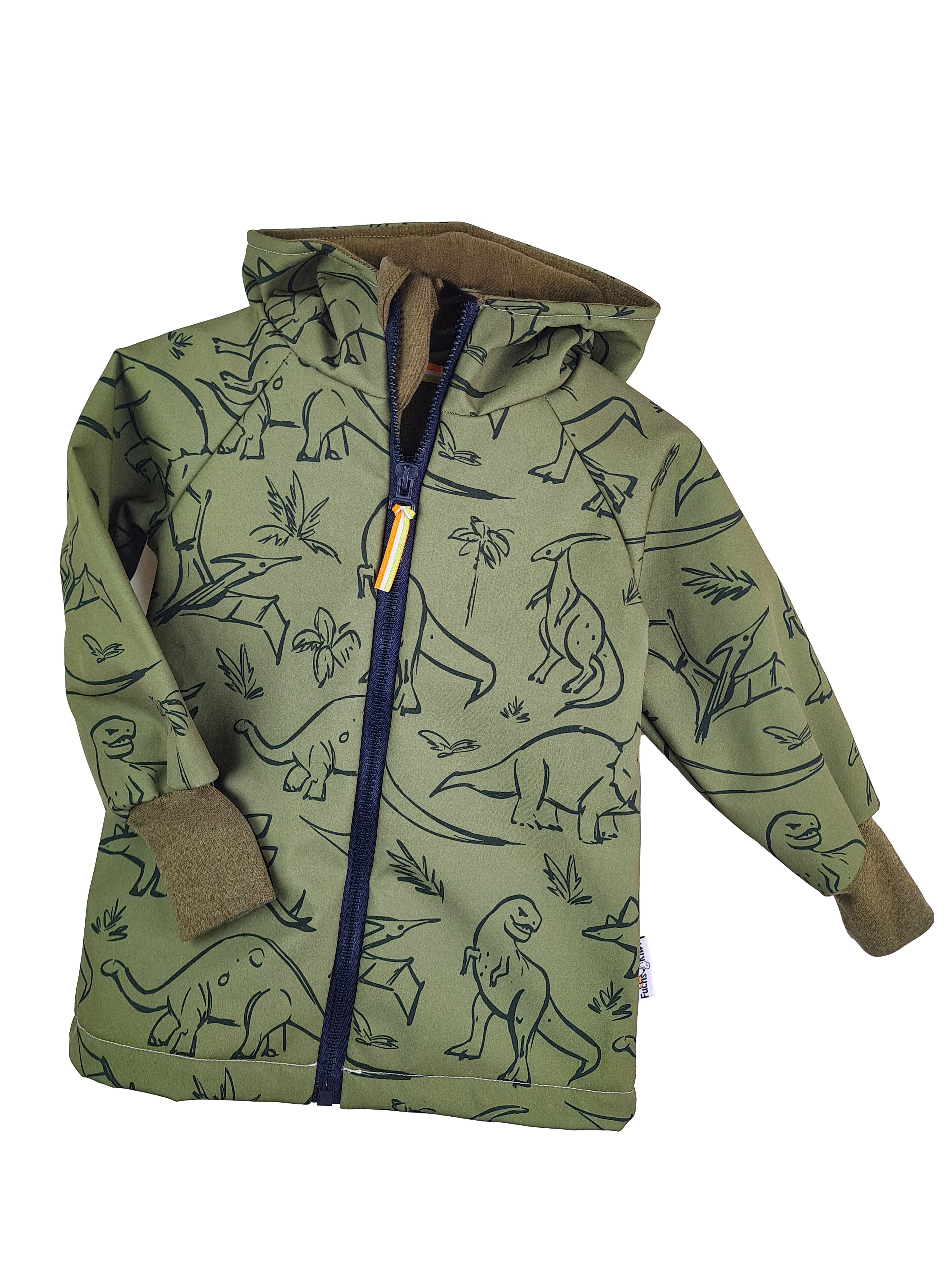 Softshelljacke Dinos khaki 86/92
