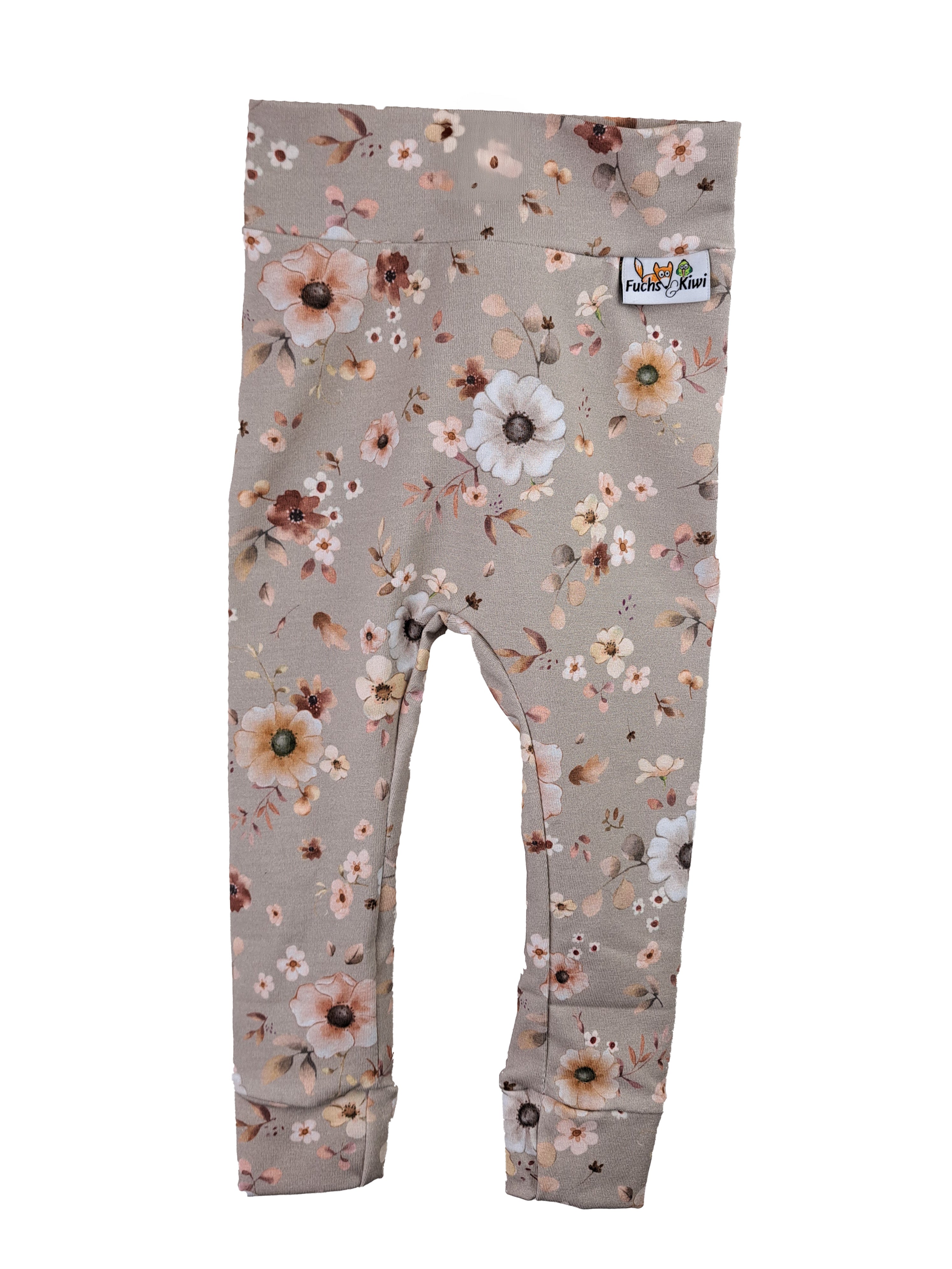 Leggings Blumentraum sand