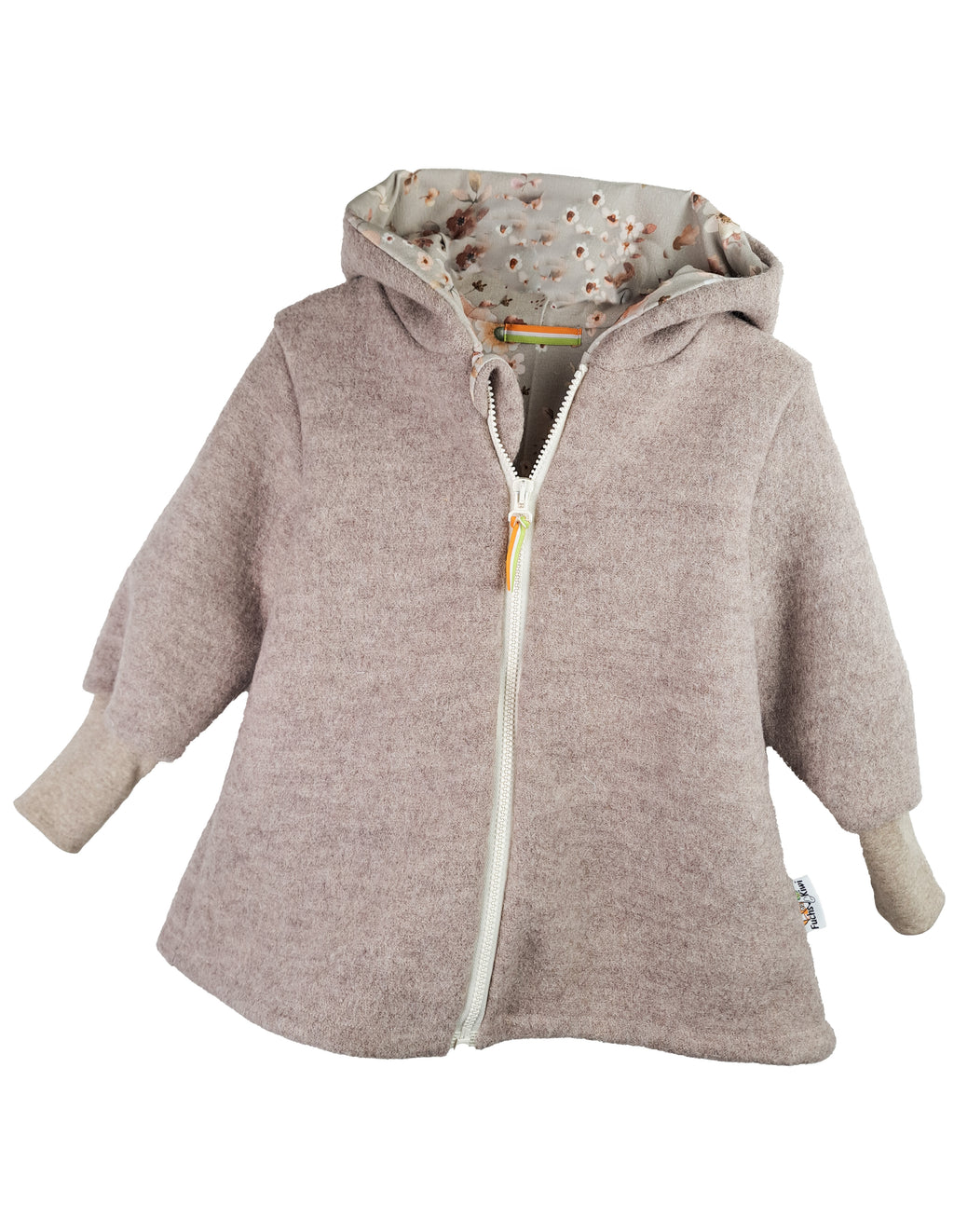 Walkmantel sand meliert mit Blumentraum sand
