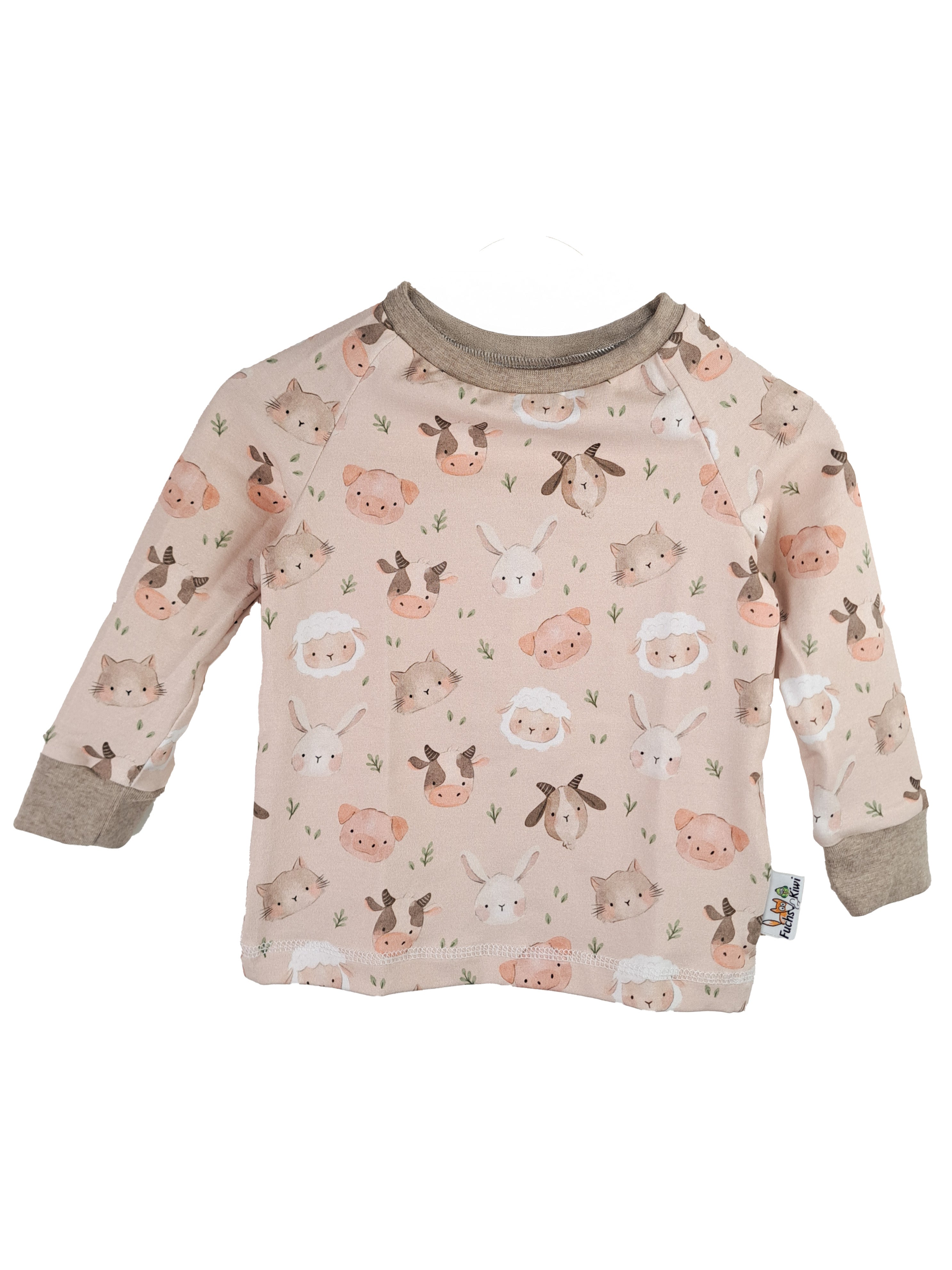 Langarmshirt Bauernhoftierchen
