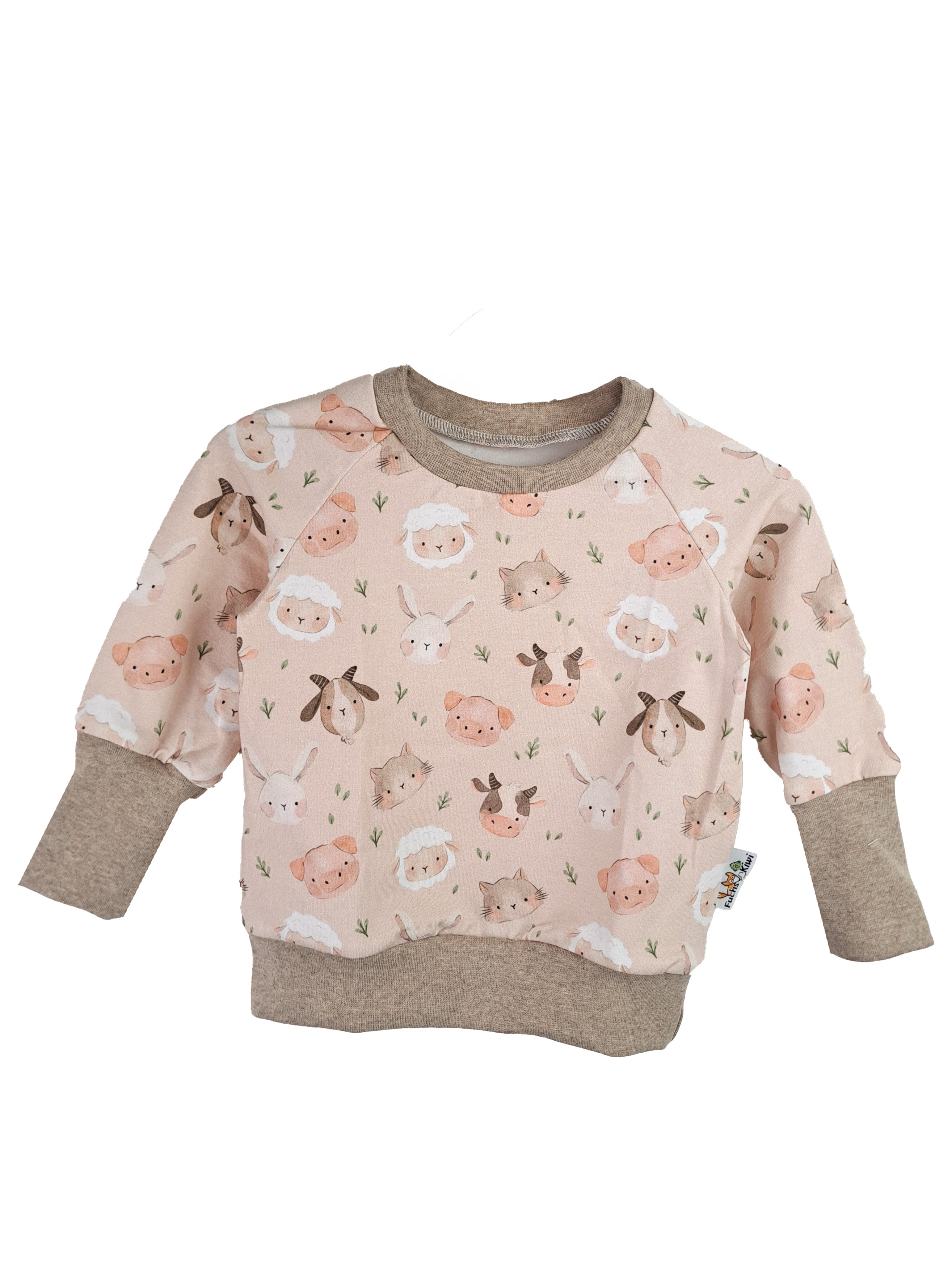 Pullover Bauernhoftierchen 98/104
