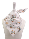 Scarf to tie Cool construction vehicles