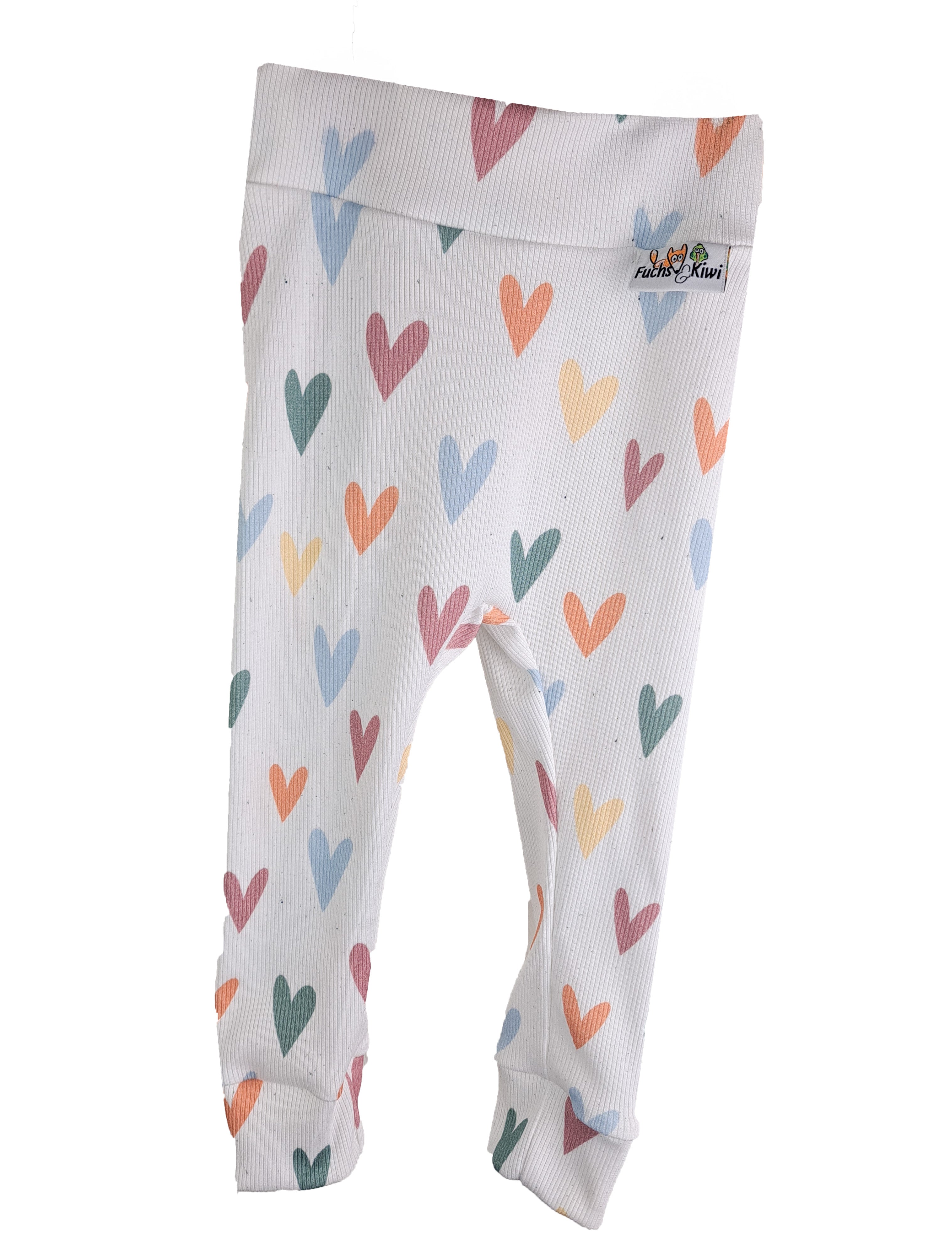 Leggings Feinripp Herzen 74/80