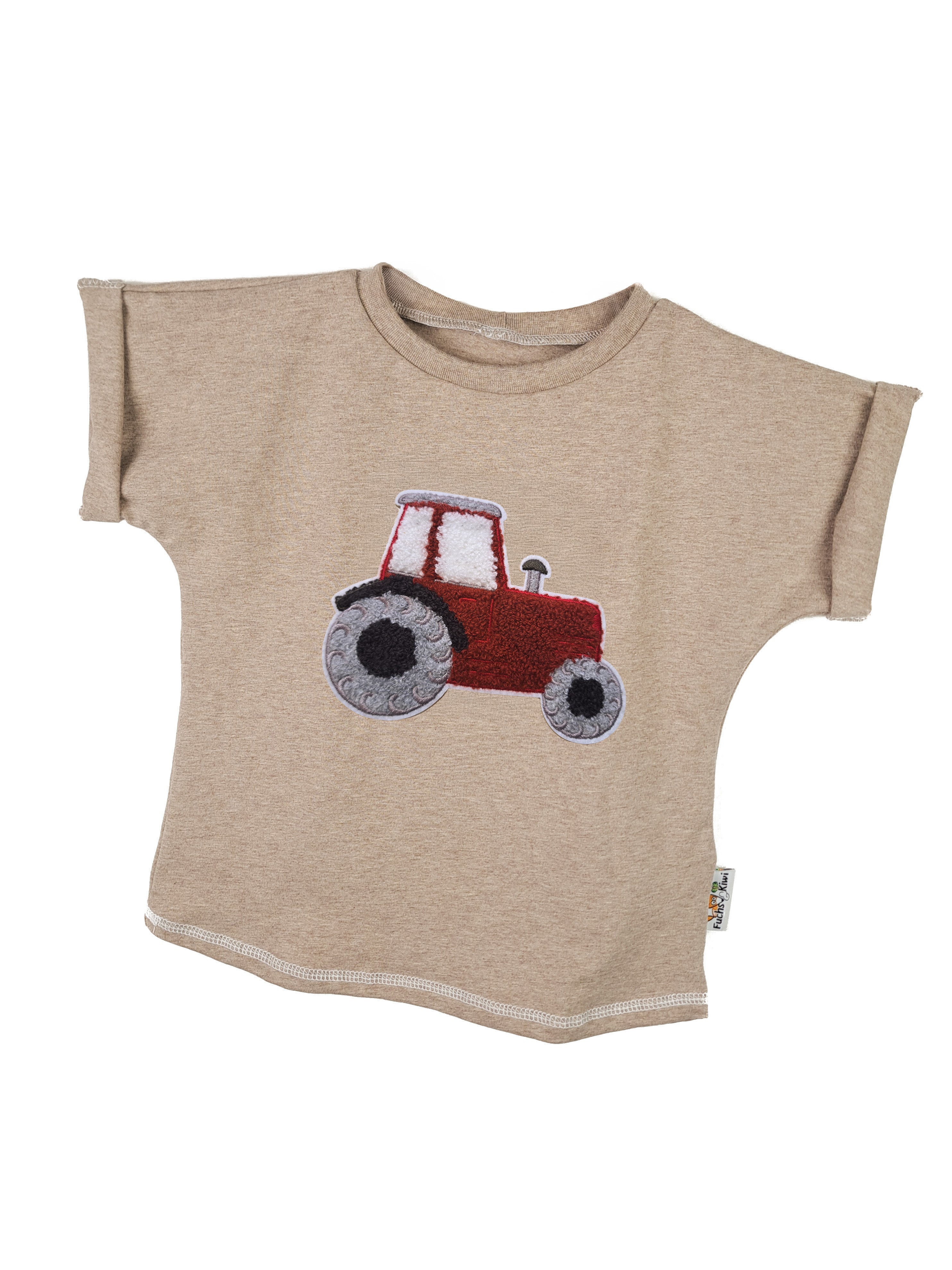 Shirty Traktor rot-Patch