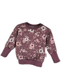 Pullover Blumentraum Flieder 86/92