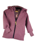 Fleece jacket lilac with "Blumentraum" lilac
