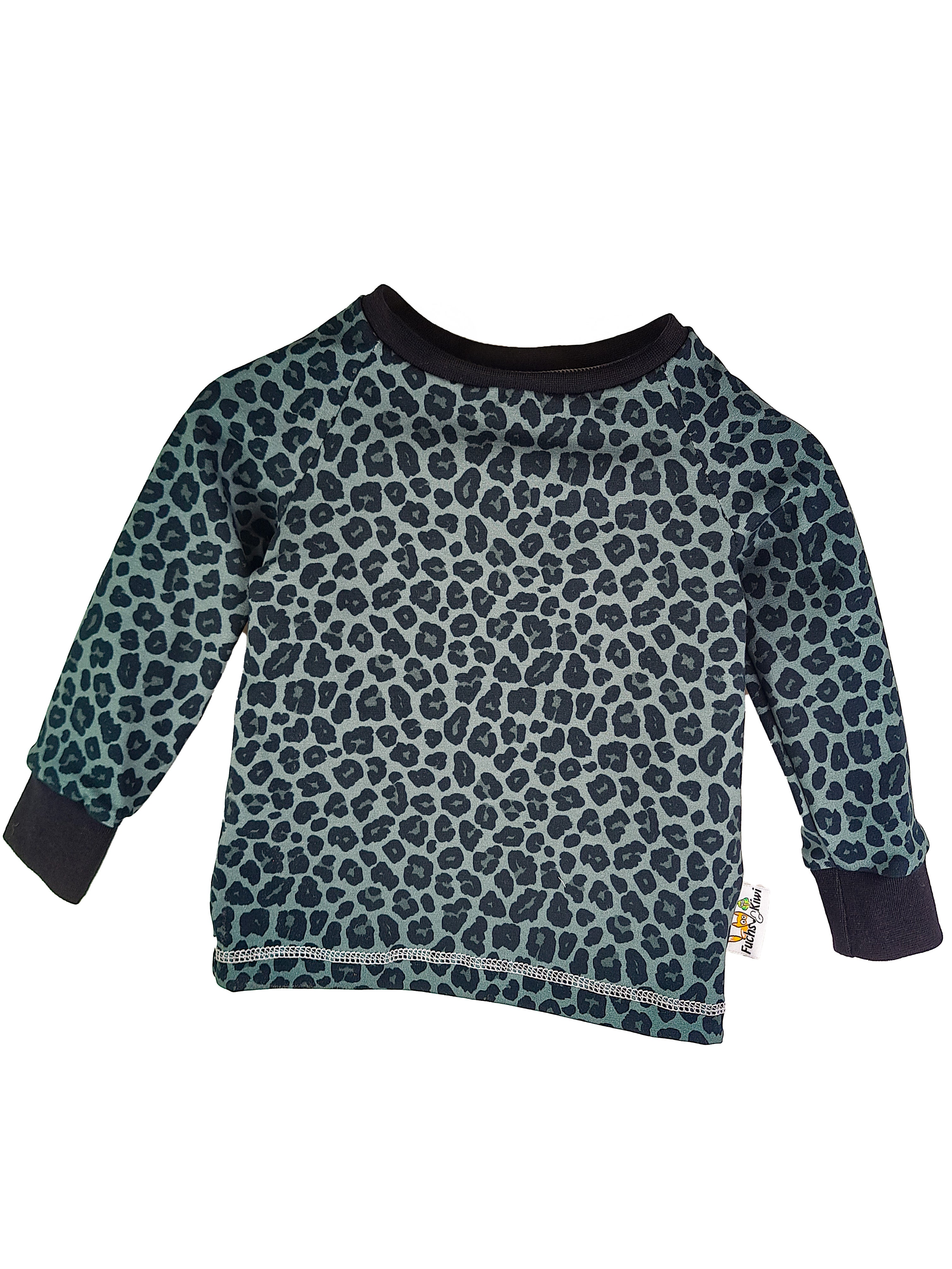 Langarmshirt Leo anthrazit