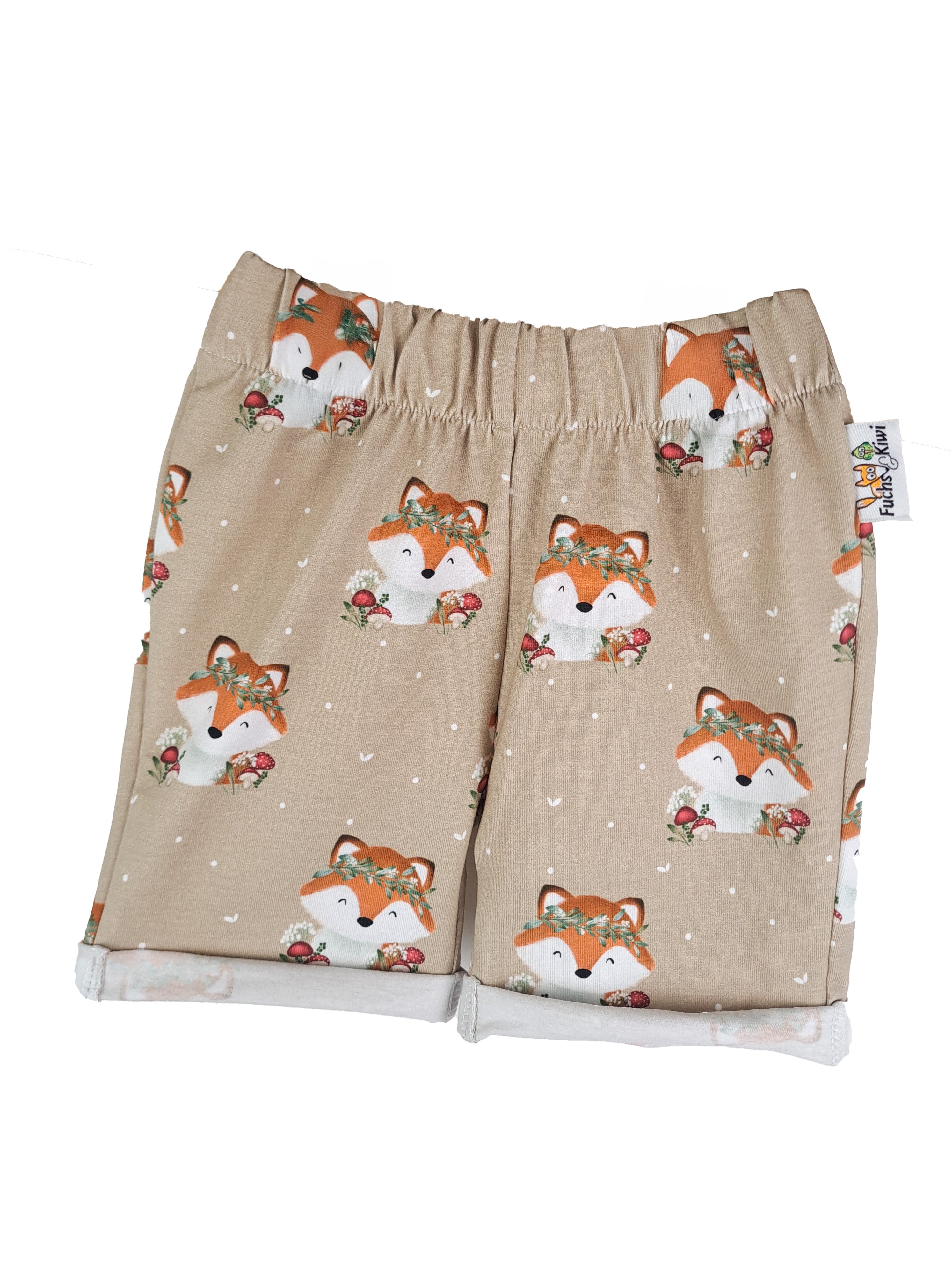 Kurze Shorts Fuchsi sand 86/92