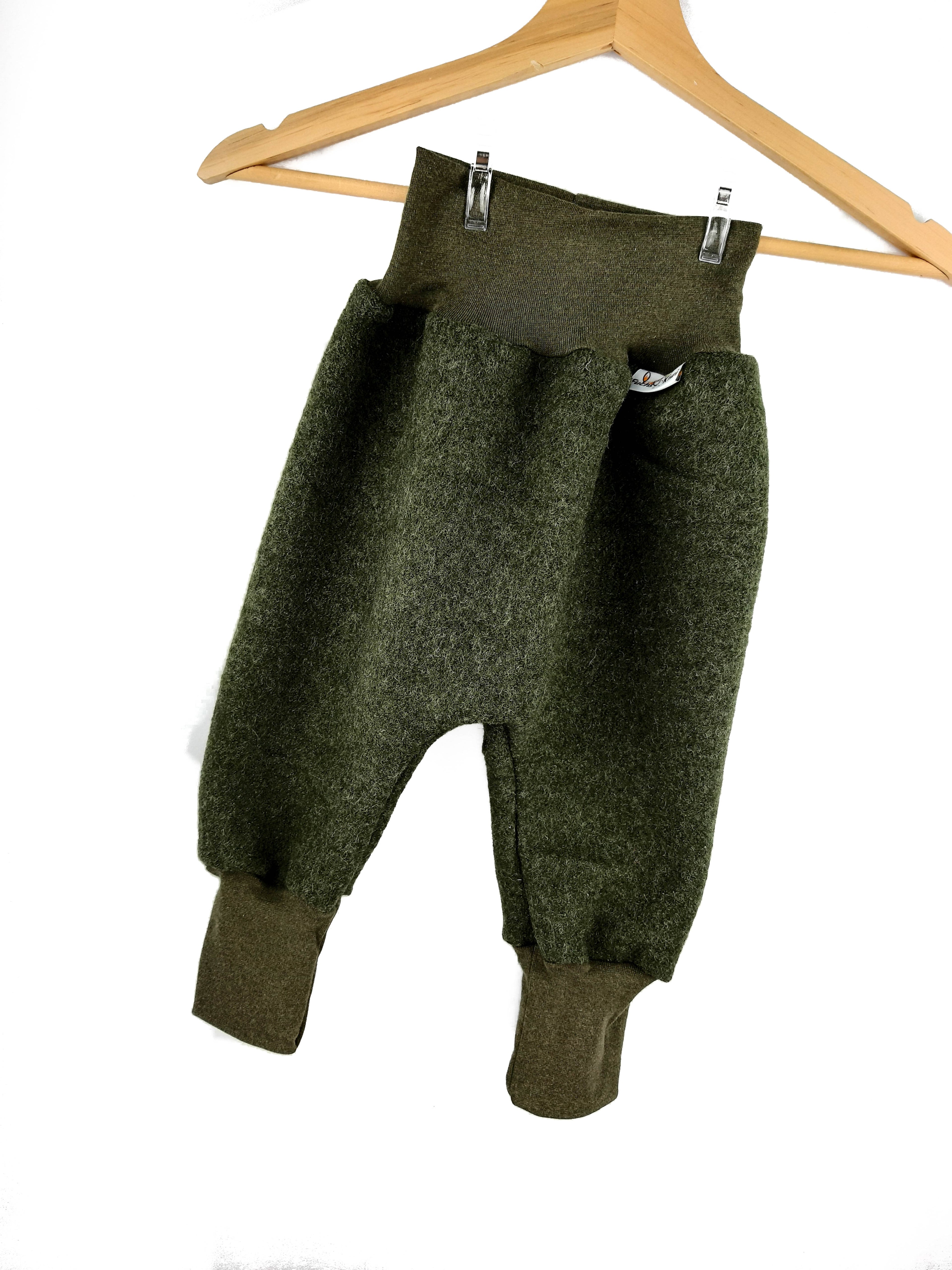 Walkhose Walk moosgrün meliert