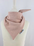 Halstuch zum Binden Feinstrick rosa