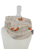 Loop Fuchsi creme mit Fleece