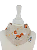 Halstuch Fuchsi creme