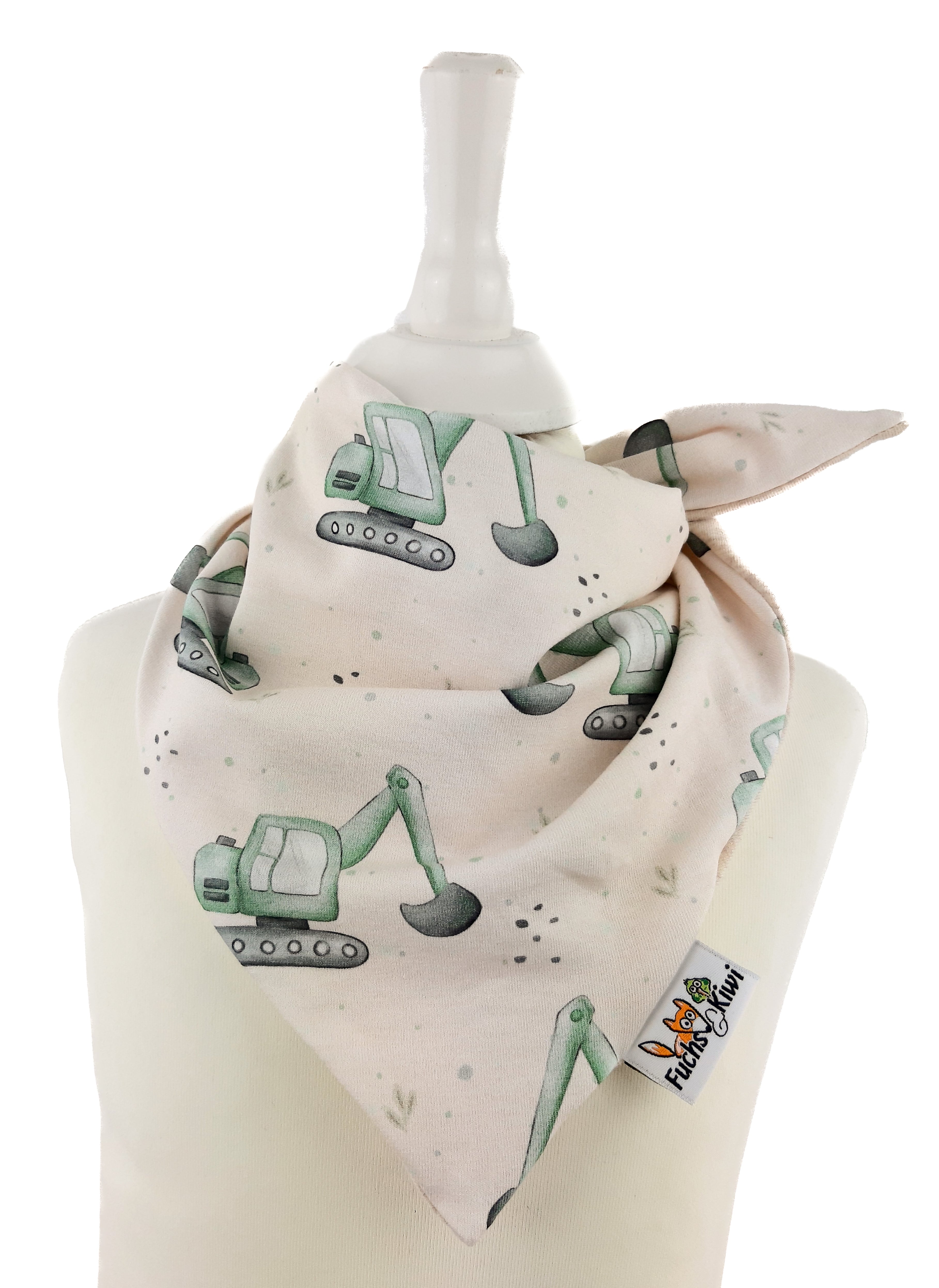 Tie-On Scarf Digger Cream