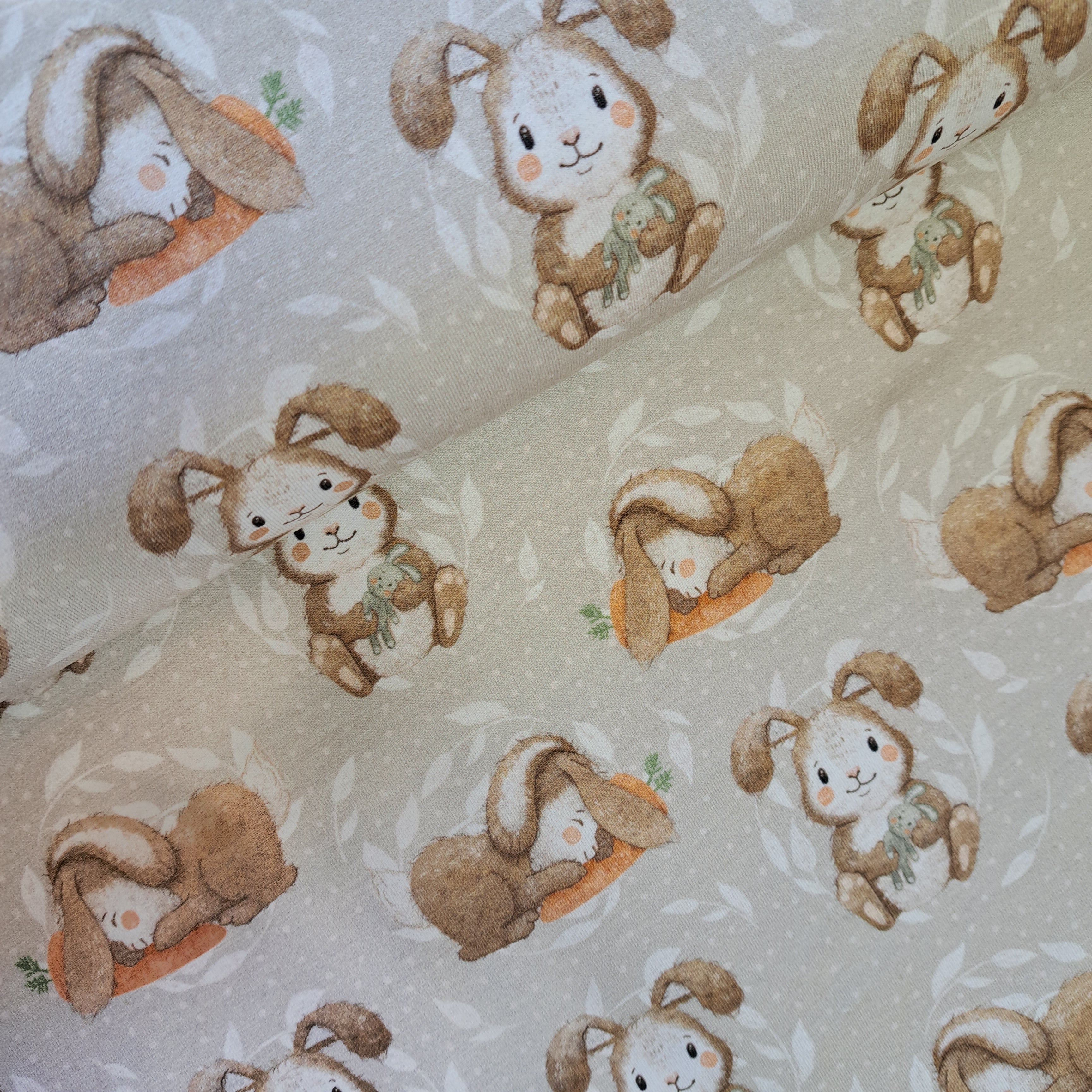 Jersey Ludos Lieblinge Häschen beige