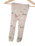 Leggings Bauernhof sand