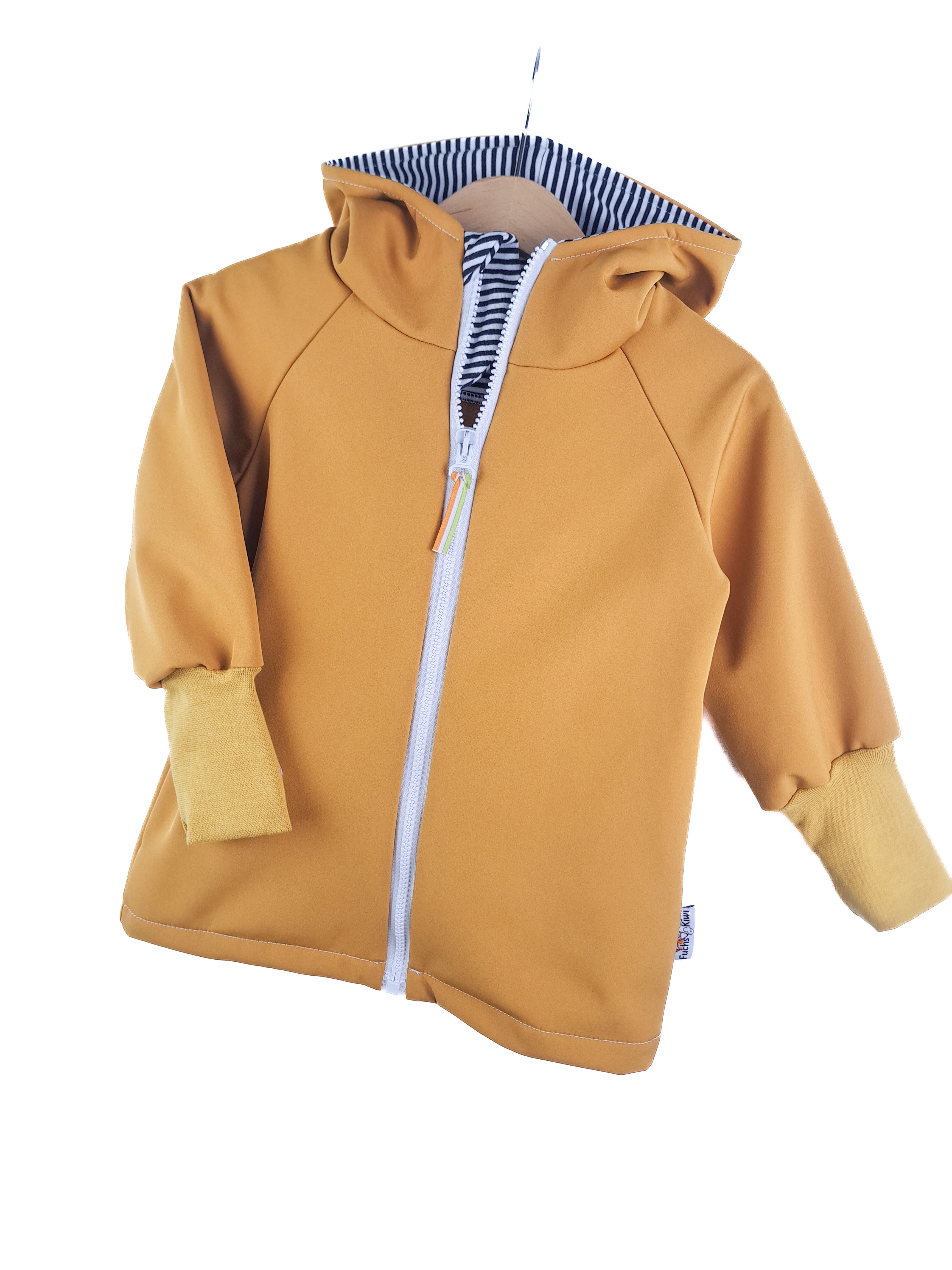 Softshelljacke senfgelb 62/68