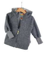 Fleece jacket grey marl