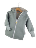 Walkjacke mint mit Streifen salbei 110/116