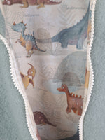 Walkjacke mint mit Dinosaurierland