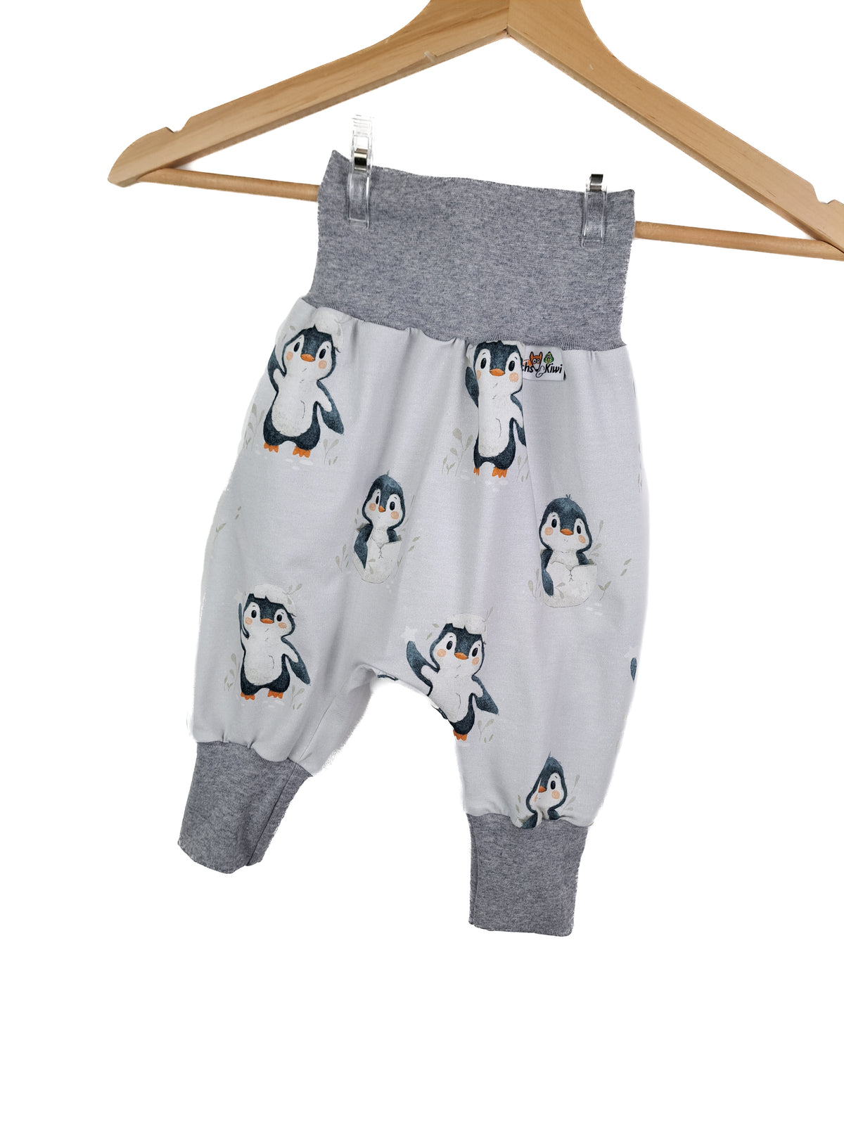 Harem pants penguin baby
