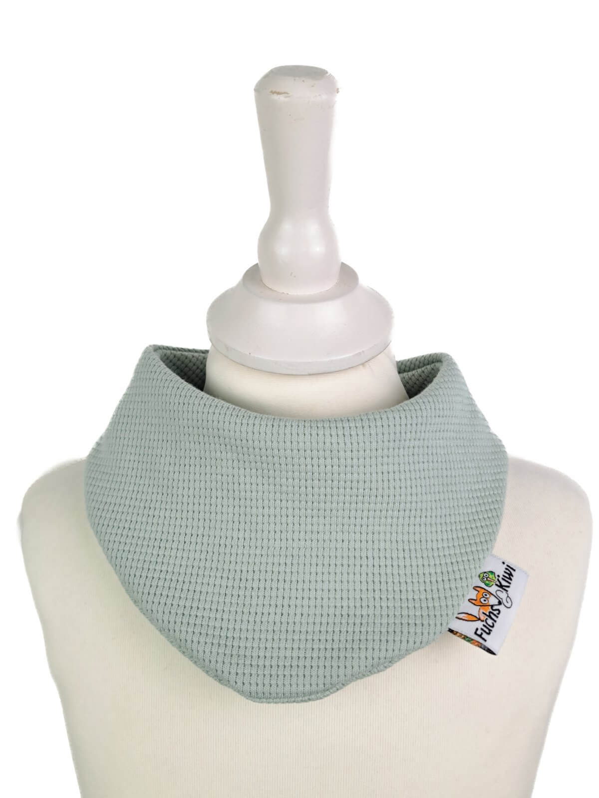 Halstuch Waffeljersey mint