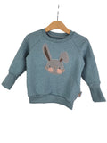 Pullover Knickohr-Patch altmint