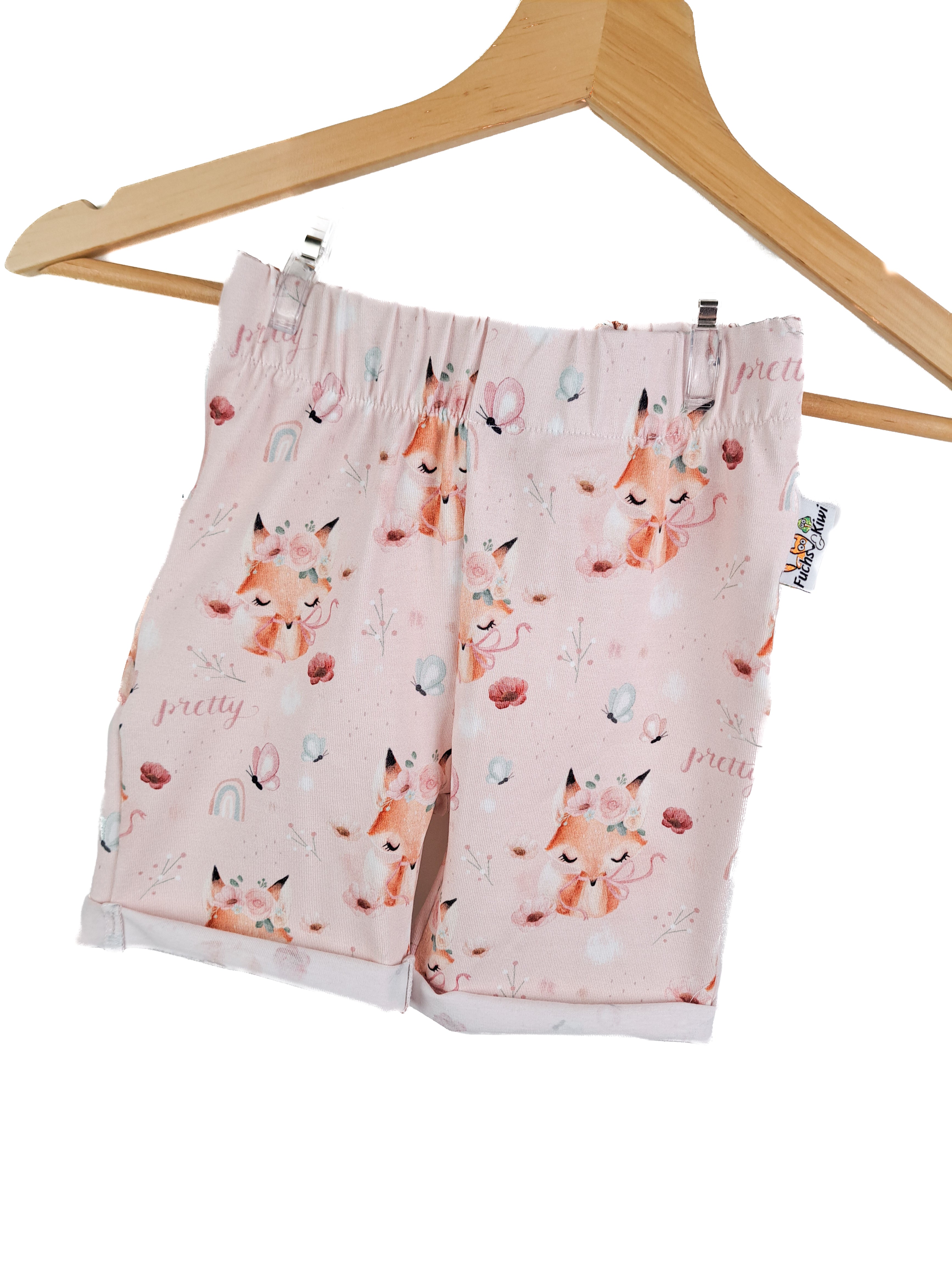 Kurze Shorts Fuchsi rosa