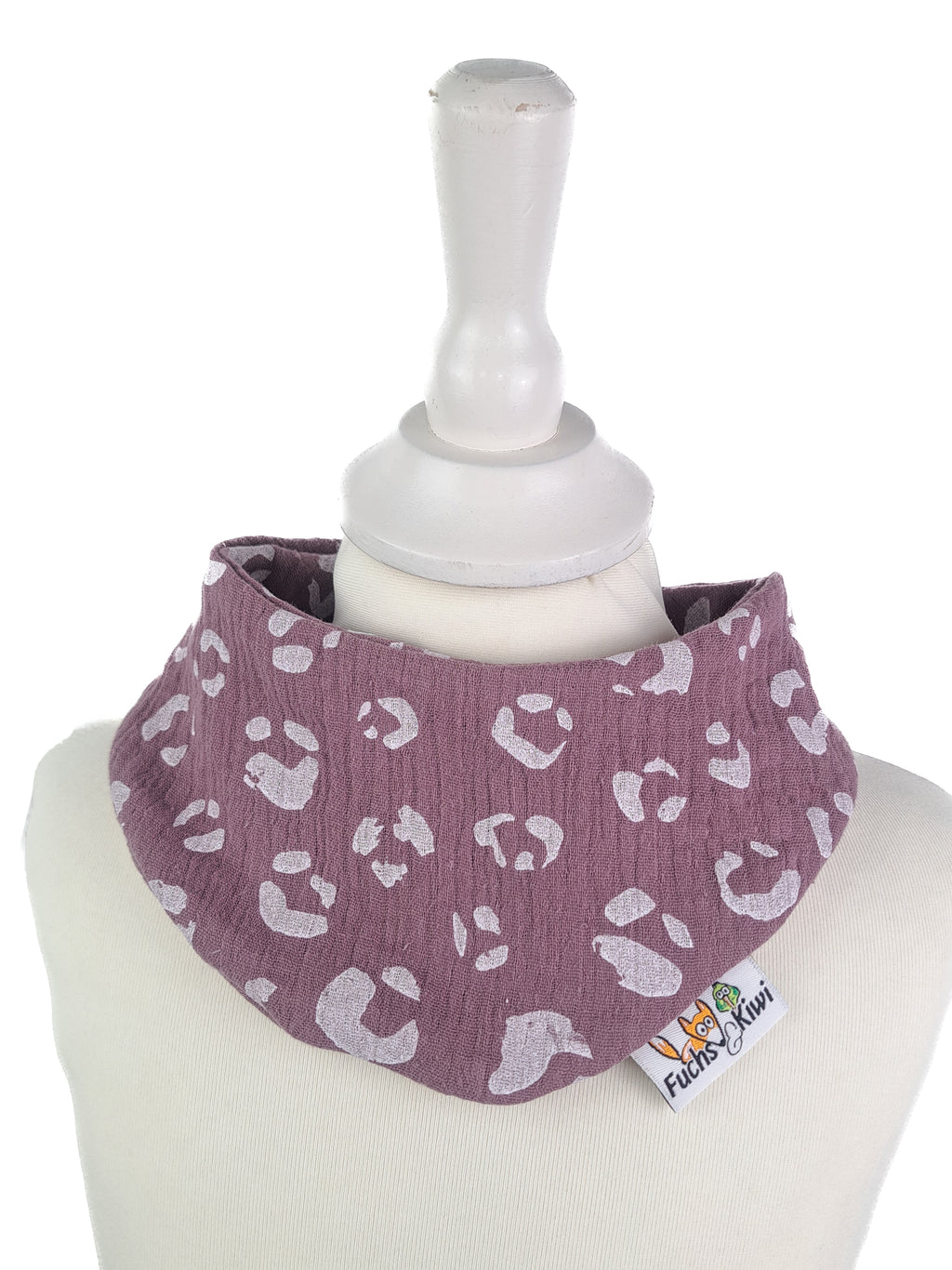 Muslin Scarf Leo Lilac