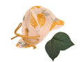 Sommerhut Musselin Zitronentraum S