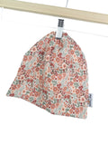 Beanie Feinripp Blumentraum 50-54 doppellagig