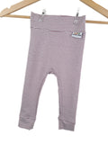Leggings Streifen mauve