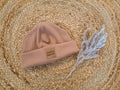 Hipster Beanie Feinripp nuss