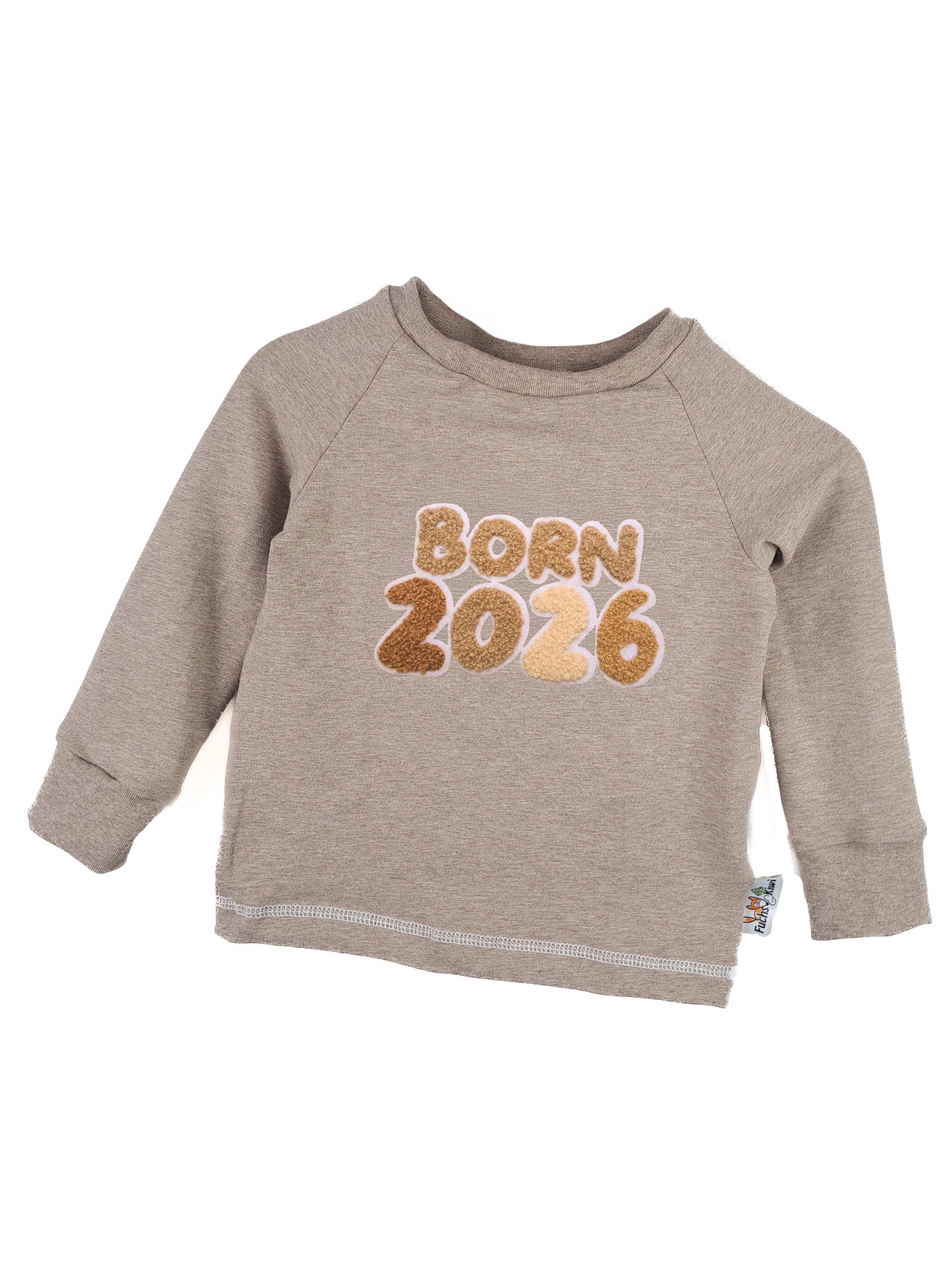 Langarmshirt Born 2026 sand