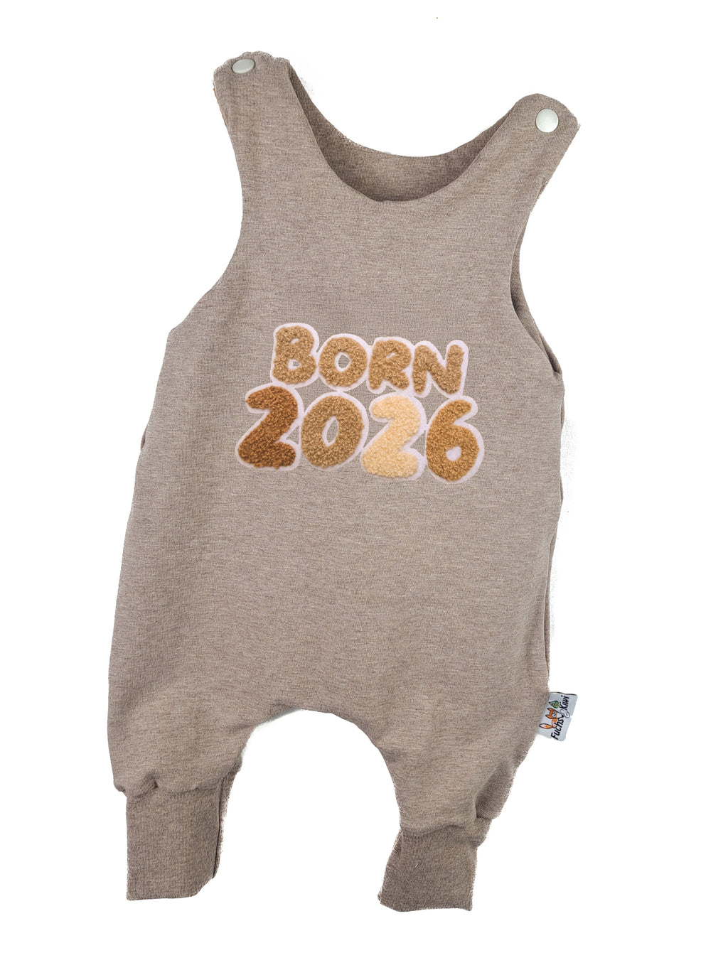 Strampler Born 2026 sand