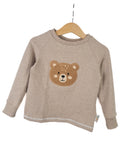 Langarmshirt Bärchi-Patch sand