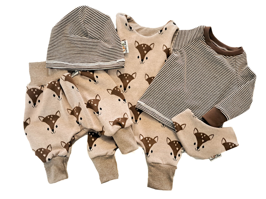 Kleiner Wonneproppen Unisex Strick Fuchsi