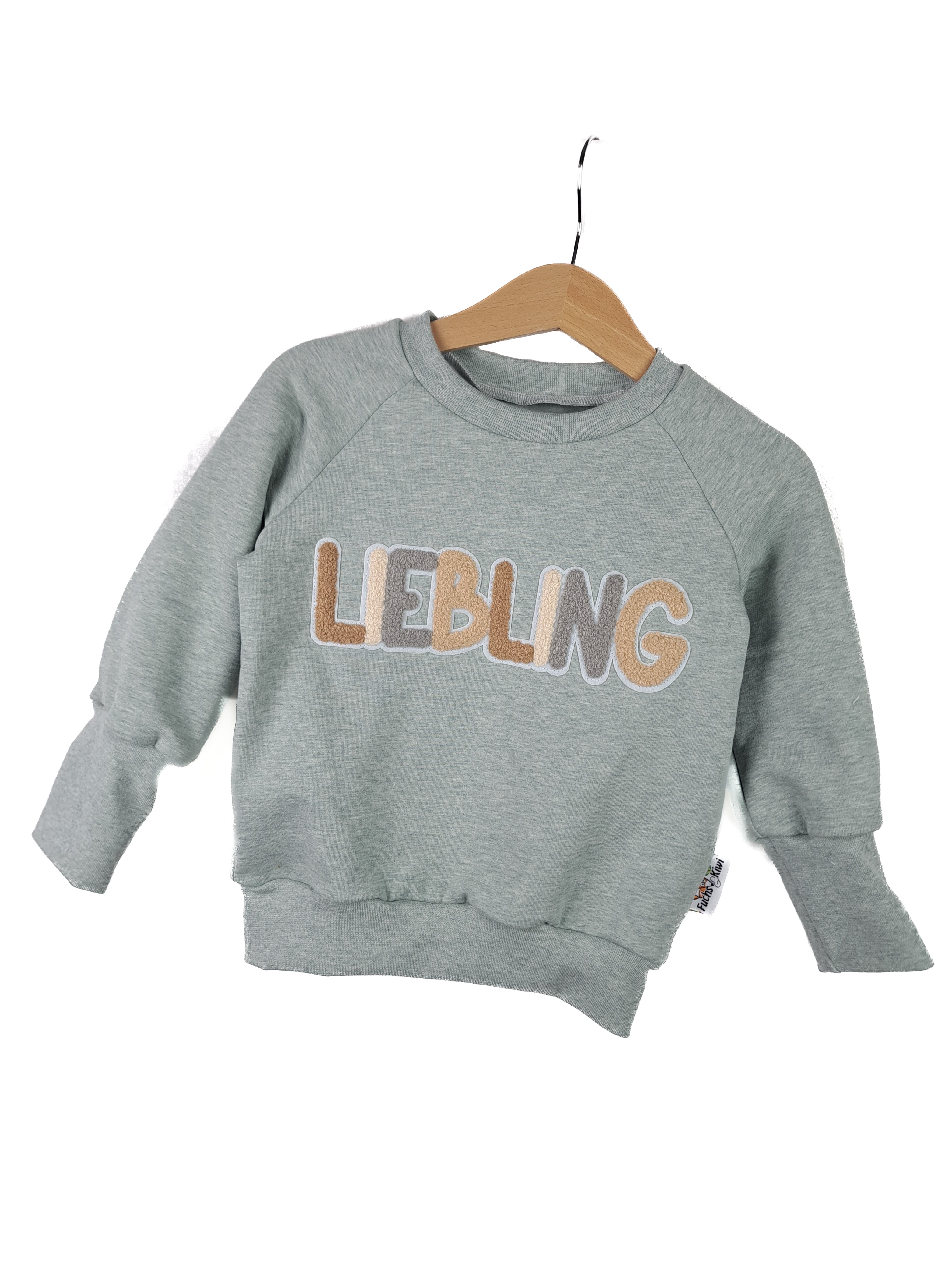 Pullover Liebling-Patch mint