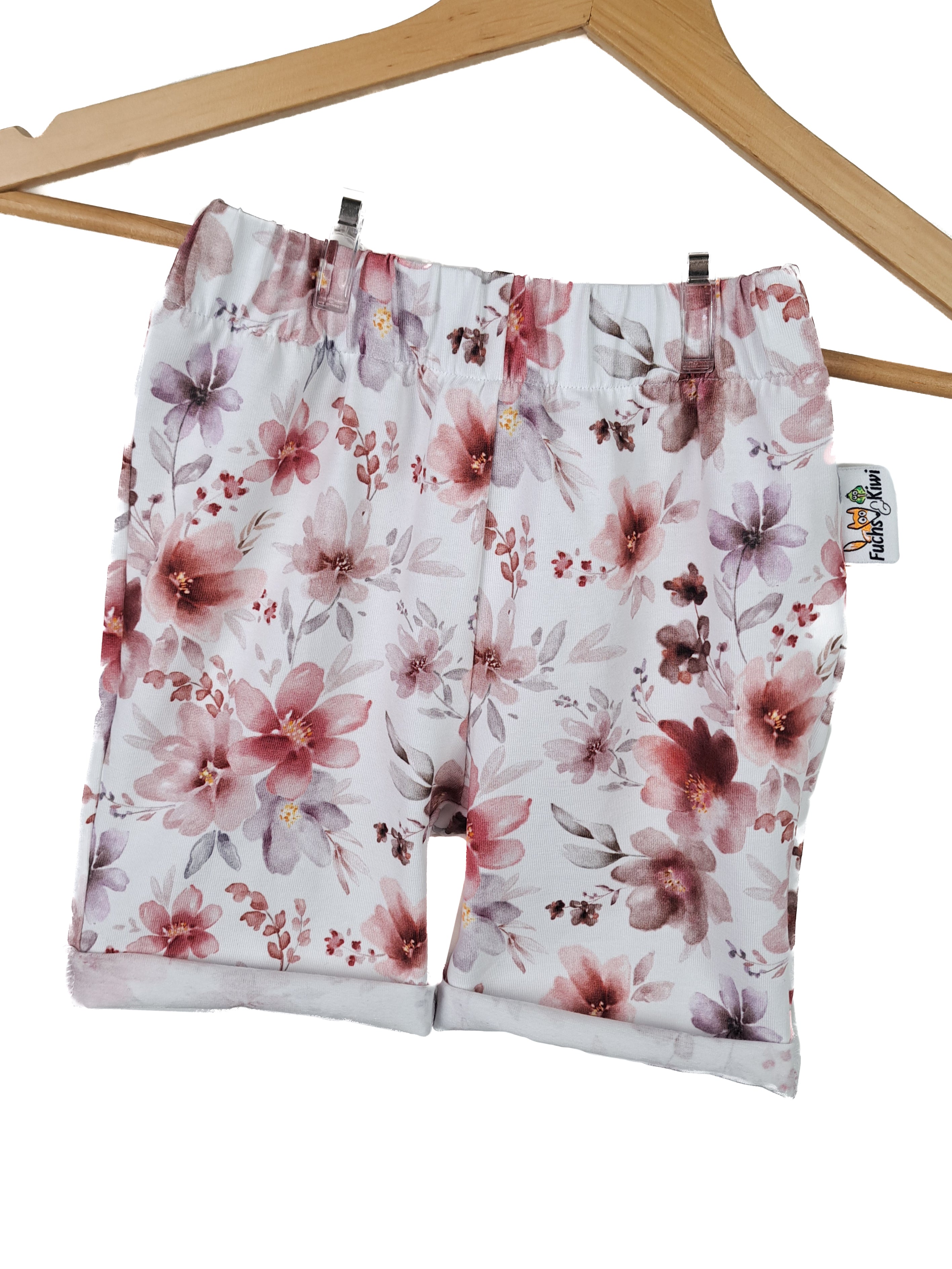 Kurze Shorts Blumenmeer