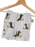 Short shorts dachshund
