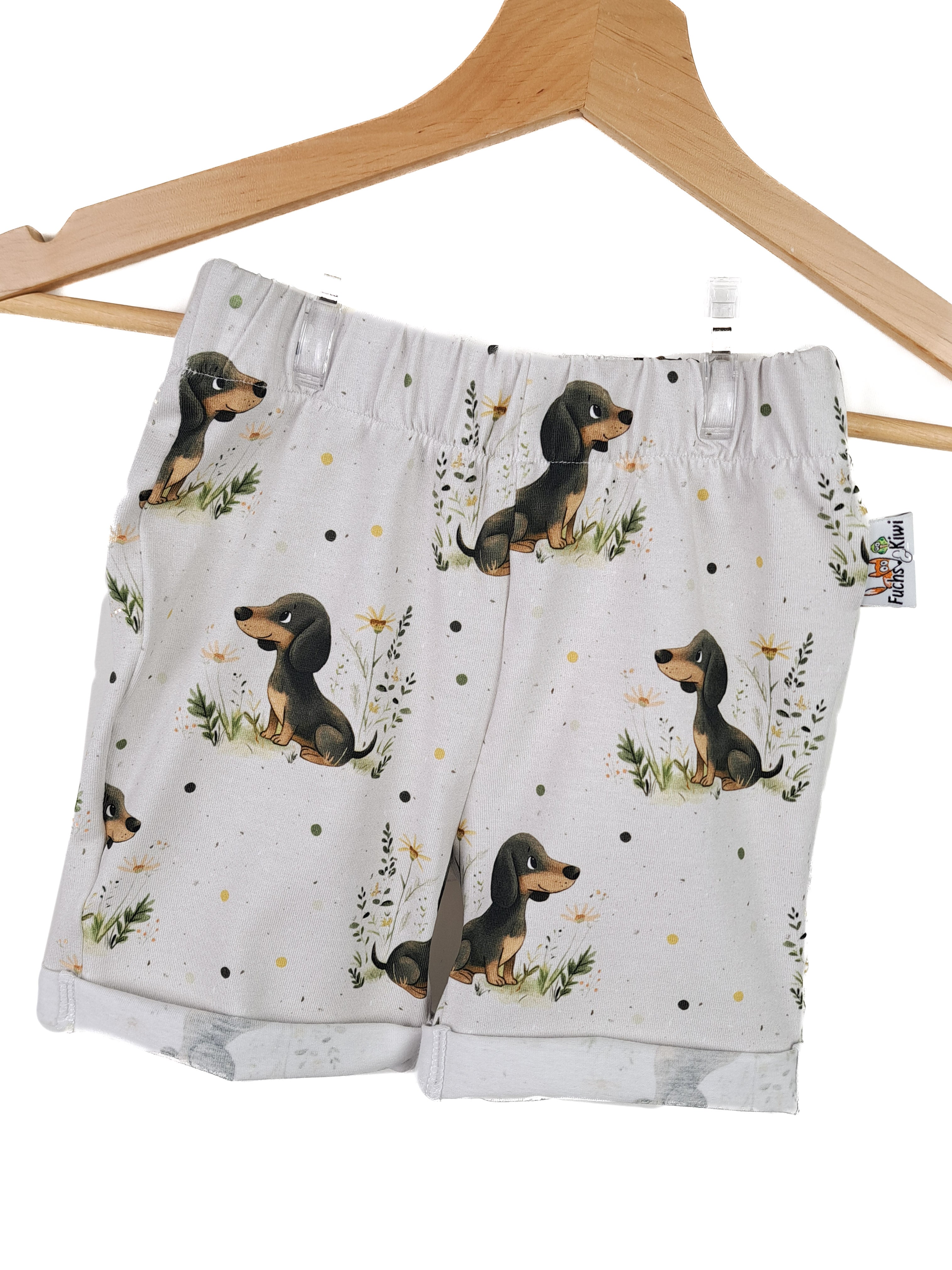 Short shorts dachshund