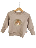 Pullover Löwenliebling-Patch sand