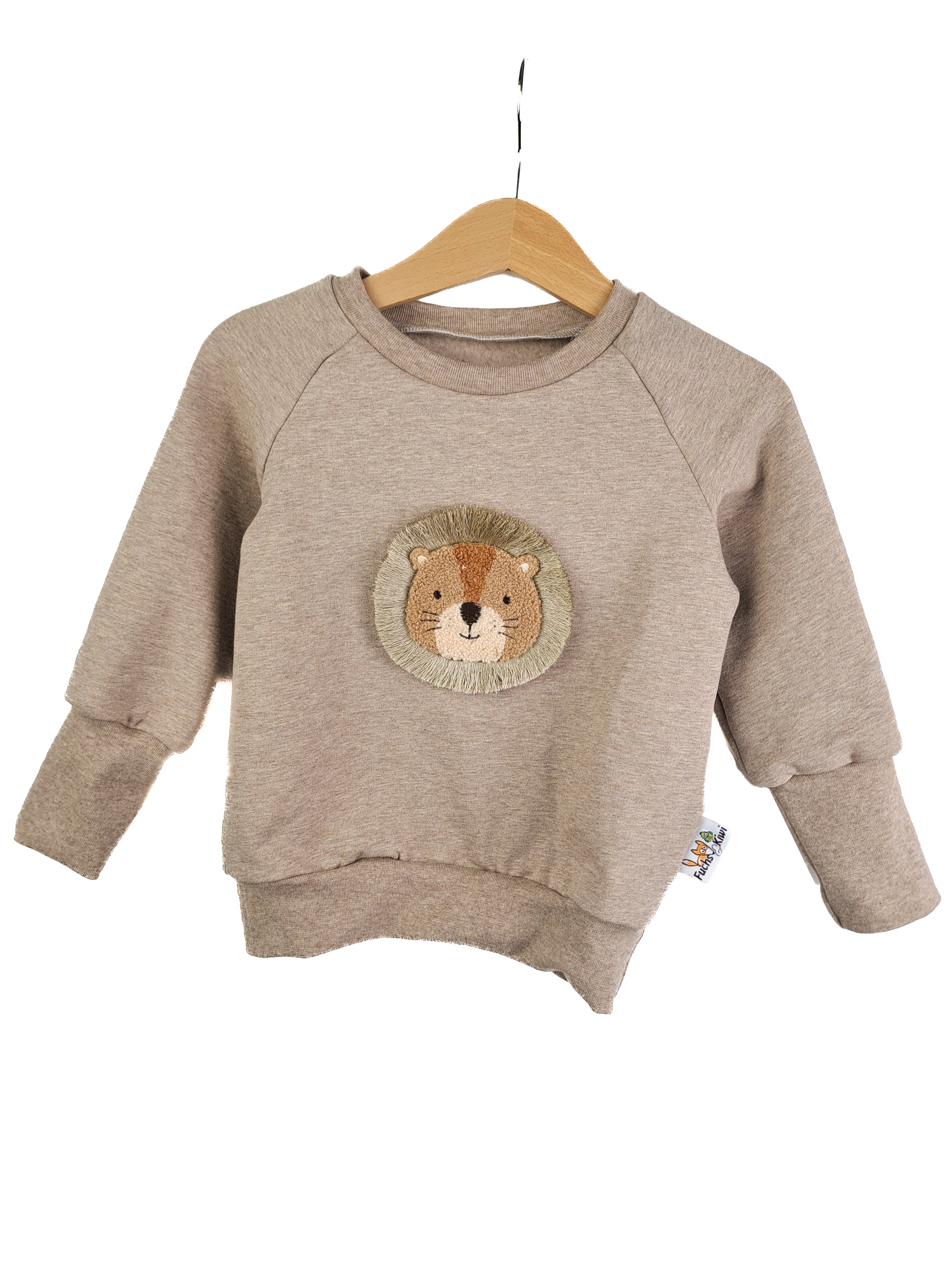 Pullover Löwenliebling-Patch sand
