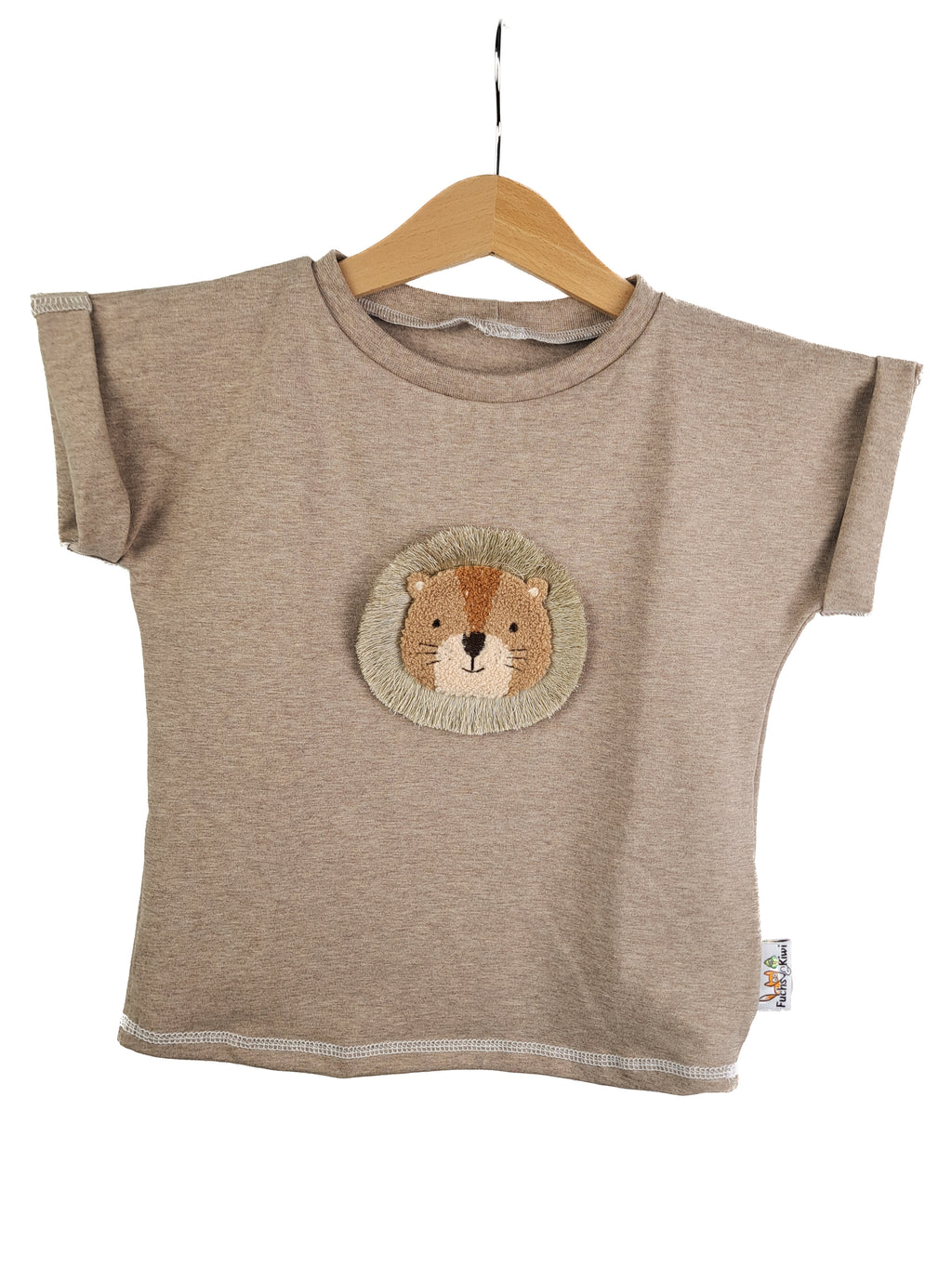 Shirty Löwenliebling-Patch sand