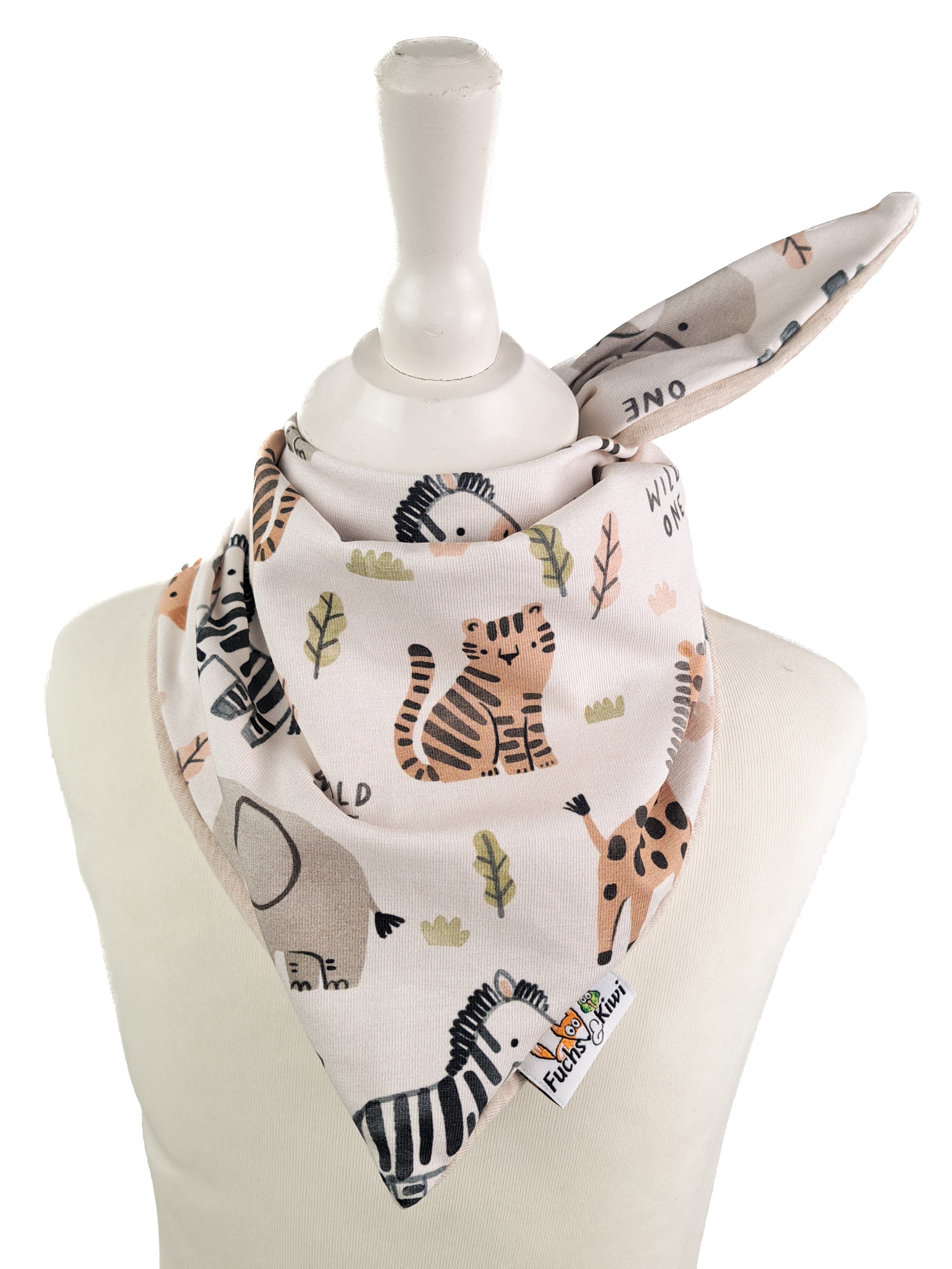 Halstuch zum Binden Wildlife