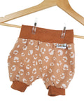 Kurze Hose Musselin Leo Zimt 74/80