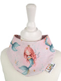 Scarf Mermaids pink