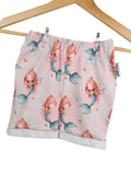 Kurze Shorts Meerjungfrauen rosa