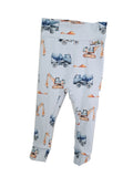 Leggings Construction Site Blue