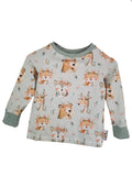 Langarmshirt Süße Waldtiere