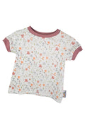 T-Shirt Feinripp Blütenzauber 74/80